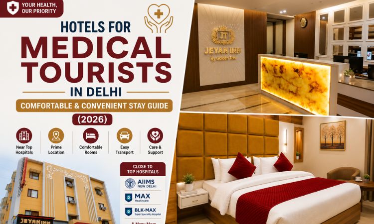 hotels for medical tourists in Delhi