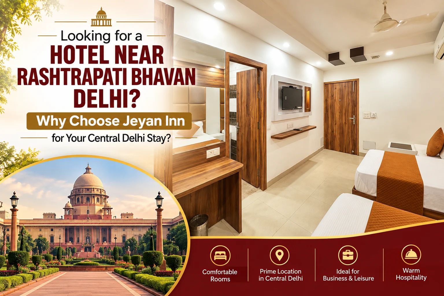 Hotel Near Rashtrapati Bhavan Delhi